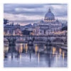 Rome At Dusk Plakat 30 X 30 Cm Billedramme -POSTERLOUNGE Salg 682559 poster l