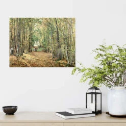 Vejen I Parken I Marly Camille Pissarro Plakat 40 X 30 Cm Billedramme -POSTERLOUNGE Salg 683297 poster room green l