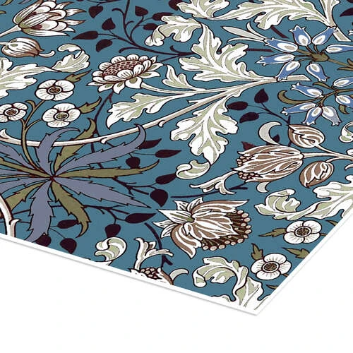 Hyacinth William Morris Plakat 30 X 30 Cm Billedramme 5 Hyacinth William Morris Plakat 30 X 30 Cm Billedramme - Billede 3