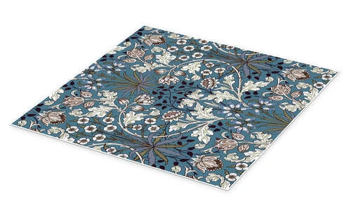 Hyacinth William Morris Plakat 30 X 30 Cm Billedramme 4 Hyacinth William Morris Plakat 30 X 30 Cm Billedramme - Billede 2
