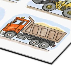 Hugos Byggeplads Hugos Illustrations Galleritryk 30 X 20 Cm Billedramme -POSTERLOUNGE Salg 688919 gallery print empCorner l