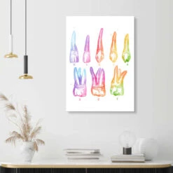 Regnbue Tænder Mod Pop Deco Akrylbillede 20 X 30 Cm Billedramme -POSTERLOUNGE Salg 689127 acrylic glass room colourful l