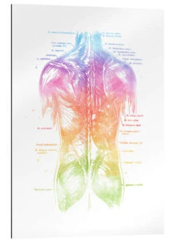 Regnbue Ryg Mod Pop Deco Galleritryk 20 X 30 Cm Billedramme
