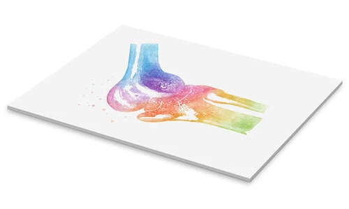 Regnbue Knæ Mod Pop Deco Akrylbillede 20 X 30 Cm Billedramme 4 Regnbue Knæ Mod Pop Deco Akrylbillede 20 X 30 Cm Billedramme - Billede 2