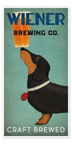 Wiener Brewing Co Ryan Fowler Plakat 20 X 40 Cm Billedramme