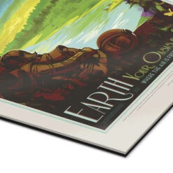 Retro Space Travel - Earth NASA Galleritryk 20 X 30 Cm Billedramme 8 Retro Space Travel - Earth NASA Galleritryk 20 X 30 Cm Billedramme -POSTERLOUNGE Salg 692609 gallery print empCorner l