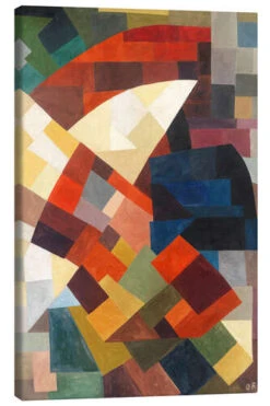 POSTERLOUNGE Salg 50 Composition, 1930 Otto Freundlich Lærredsbillede 20 X 30 Cm Billedramme