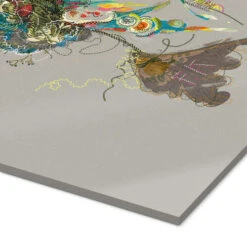 Frida Kahlo Floral Face III Carlos Quitério Akrylbillede 30 X 30 Cm Billedramme -POSTERLOUNGE Salg 693271 acrylic glass empCorner l