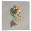 Frida Kahlo Floral Face III Carlos Quitério Akrylbillede 30 X 30 Cm Billedramme -POSTERLOUNGE Salg 693271 acrylic glass l