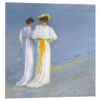 Anna Ancher Og Marie Krøyer På Stranden Ved Skagen Peder Severin Krøyer Galleritryk 30 X 30 Cm Billedramme -POSTERLOUNGE Salg 693418 gallery print l