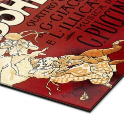 La Boheme, Puccini Adolfo Hohenstein Galleritryk 20 X 30 Cm Billedramme -POSTERLOUNGE Salg 695154 gallery print empCorner l