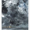 Byen August Johan Strindberg Plakat 20 X 40 Cm Billedramme -POSTERLOUNGE Salg 695979 poster l