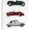 Vintage French Cars 01 Christian Müringer Galleritryk 20 X 30 Cm Billedramme