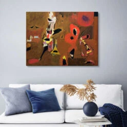Agony Arshile Gorky Lærredsbillede 30 X 20 Cm Billedramme -POSTERLOUNGE Salg 697668 canvas room landscape format l
