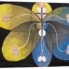 Evolutionen, Nr. 9 Hilma Af Klint Lærredsbillede 30 X 20 Cm Billedramme -POSTERLOUNGE Salg 698356 canvas l