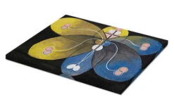 Evolutionen, Nr. 9 Hilma Af Klint Lærredsbillede 30 X 20 Cm Billedramme -POSTERLOUNGE Salg 698356 canvas pds l