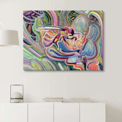 A Bee In The Long Grass Josh Byer Lærredsbillede 30 X 20 Cm Billedramme -POSTERLOUNGE Salg 698962 canvas room landscape format l