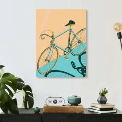 Isometrisk Cykel Wyatt9 Galleritryk 20 X 30 Cm Billedramme -POSTERLOUNGE Salg 699363 gallery print room graphic design l