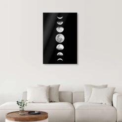 Månens Faser Art Couture Galleritryk 20 X 30 Cm Billedramme 9 Månens Faser Art Couture Galleritryk 20 X 30 Cm Billedramme -POSTERLOUNGE Salg 699571 gallery print room black and white l