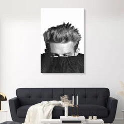 James Dean Gemmer Sig Celebrity Collection Galleritryk 20 X 30 Cm Billedramme -POSTERLOUNGE Salg 699783 gallery print room black and white l