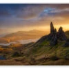 Old Man Of Storr At Sunset Sebastian Warneke Plakat 30 X 20 Cm Billedramme -POSTERLOUNGE Salg 701708 poster l