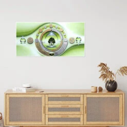 Landscape With Tree Of Life Manfred Turzer Plakat 40 X 20 Cm Billedramme 9 Landscape With Tree Of Life Manfred Turzer Plakat 40 X 20 Cm Billedramme -POSTERLOUNGE Salg 702295 poster room illustrations l