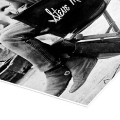 Steve McQueen I Direktørstolen Celebrity Collection Plakat 20 X 30 Cm Billedramme -POSTERLOUNGE Salg 702442 poster empCorner l