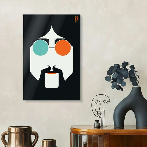 John Lennon Bo Lundberg Galleritryk 20 X 30 Cm Billedramme 6 John Lennon Bo Lundberg Galleritryk 20 X 30 Cm Billedramme - Billede 4