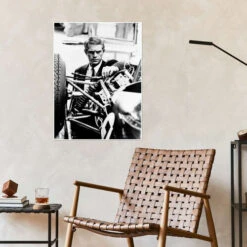 Le Mans, Steve McQueen Plakat 30 X 40 Cm Billedramme -POSTERLOUNGE Salg 702762 poster room movies l