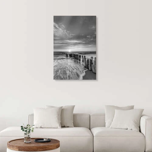 Sunset At The North Sea Heiko Mundel Galleritryk 20 X 30 Cm Billedramme 6 Sunset At The North Sea Heiko Mundel Galleritryk 20 X 30 Cm Billedramme - Billede 4