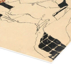 Portrait Of A Woman Egon Schiele Plakat 20 X 30 Cm Billedramme -POSTERLOUNGE Salg 703976 poster empCorner l