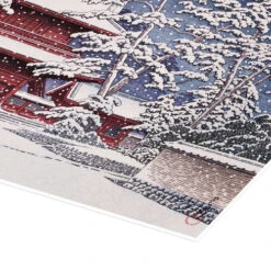 Snow At Zojoji Temple Kawase Hasui Plakat 30 X 20 Cm Billedramme -POSTERLOUNGE Salg 704149 poster empCorner l