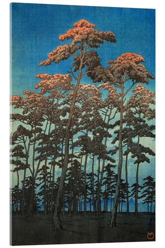 Hikawa Park In Omiya Kawase Hasui Akrylbillede 20 X 30 Cm Billedramme 3 Hikawa Park In Omiya Kawase Hasui Akrylbillede 20 X 30 Cm Billedramme