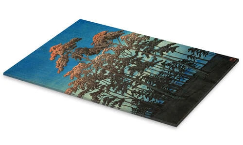 Hikawa Park In Omiya Kawase Hasui Akrylbillede 20 X 30 Cm Billedramme 4 Hikawa Park In Omiya Kawase Hasui Akrylbillede 20 X 30 Cm Billedramme - Billede 2