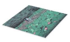 Pond At Benten Shrine (detail) Kawase Hasui Plakat 30 X 30 Cm Billedramme -POSTERLOUNGE Salg 704151 poster pds l