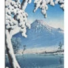Fuji After The Snow In Tagonoura Bay Kawase Hasui Galleritryk 20 X 30 Cm Billedramme -POSTERLOUNGE Salg 704163 gallery print l