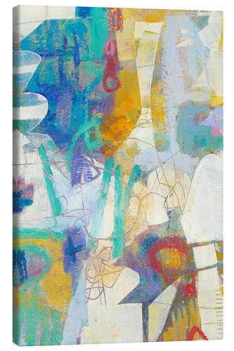 Colorful Chaos I Sue Jachimiec Lærredsbillede 20 X 30 Cm Billedramme 3 Colorful Chaos I Sue Jachimiec Lærredsbillede 20 X 30 Cm Billedramme
