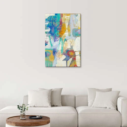 Colorful Chaos I Sue Jachimiec Lærredsbillede 20 X 30 Cm Billedramme 6 Colorful Chaos I Sue Jachimiec Lærredsbillede 20 X 30 Cm Billedramme - Billede 4