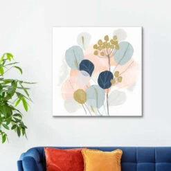 Flower Masurka I June Erica Vess Lærredsbillede 30 X 30 Cm Billedramme -POSTERLOUNGE Salg 704468 canvas room medical practice l