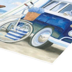 På Stranden I James Wiens Plakat 40 X 30 Cm Billedramme -POSTERLOUNGE Salg 705015 poster empCorner l