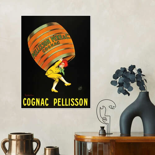 Cognac Pellisson Leonetto Cappiello Plakat 30 X 40 Cm Billedramme 6 Cognac Pellisson Leonetto Cappiello Plakat 30 X 40 Cm Billedramme - Billede 4
