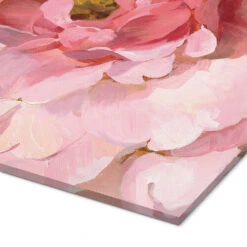 Blushing Peony Danhui Nai Akrylbillede 30 X 30 Cm Billedramme -POSTERLOUNGE Salg 705582 acrylic glass empCorner l