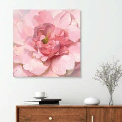 Blushing Peony Danhui Nai Akrylbillede 30 X 30 Cm Billedramme -POSTERLOUNGE Salg 705582 acrylic glass room painting l