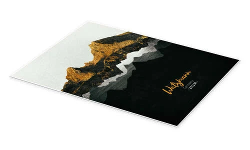 Watzmann Tobias Roetsch Plakat 30 X 40 Cm Billedramme 4 Watzmann Tobias Roetsch Plakat 30 X 40 Cm Billedramme - Billede 2