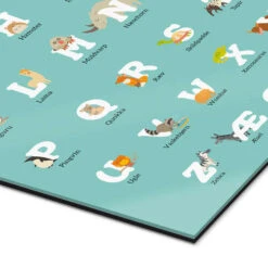 Dyrenes Alfabet Kidz Collection Galleritryk 20 X 30 Cm Billedramme -POSTERLOUNGE Salg 706528 gallery print empCorner l