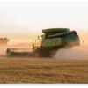 Combine Harvesting Wheat Plakat 30 X 20 Cm Billedramme -POSTERLOUNGE Salg 706651 poster l