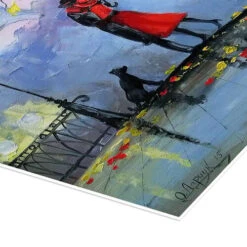 Kiss In Paris Olha Darchuk Plakat 30 X 40 Cm Billedramme -POSTERLOUNGE Salg 708291 poster empCorner l