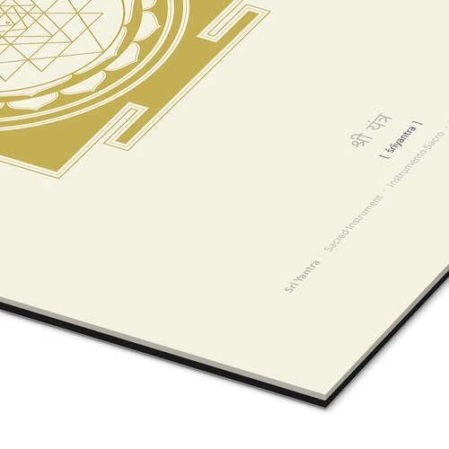 Sri Yantra Mandala Thoth Adan Galleritryk 20 X 30 Cm Billedramme 4 Sri Yantra Mandala Thoth Adan Galleritryk 20 X 30 Cm Billedramme - Billede 3