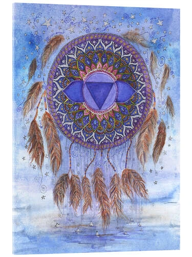 Third Eye Chakra Maria Forrester Akrylbillede 20 X 30 Cm Billedramme 3 Third Eye Chakra Maria Forrester Akrylbillede 20 X 30 Cm Billedramme