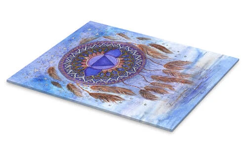 Third Eye Chakra Maria Forrester Akrylbillede 20 X 30 Cm Billedramme 4 Third Eye Chakra Maria Forrester Akrylbillede 20 X 30 Cm Billedramme - Billede 2